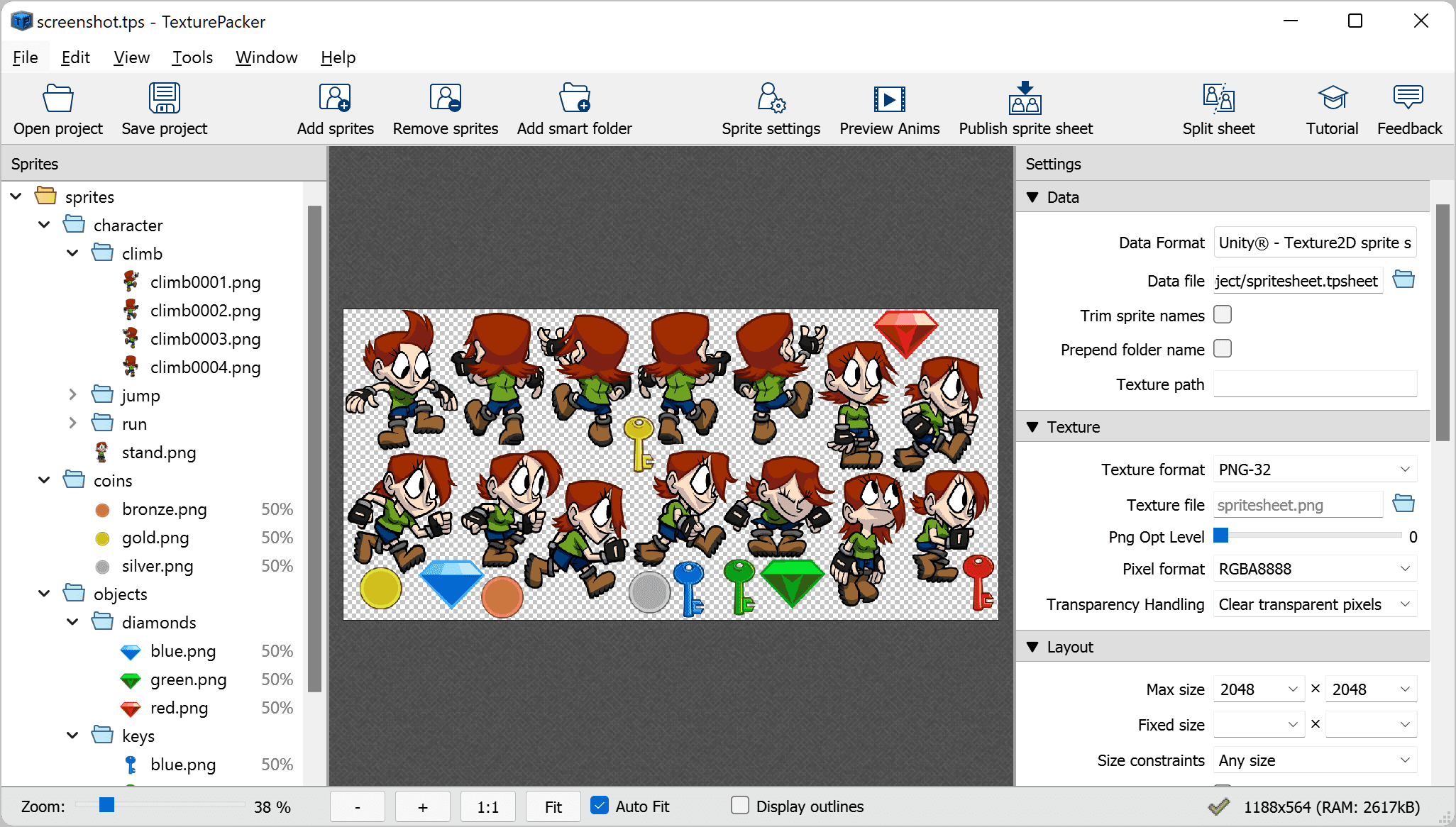 unity texturepacker sprite loses width and height